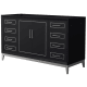 A thumbnail of the Wyndham Collection WCH515160S-CXSXX-MXX Black / Brushed Nickel Hardware