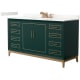 A thumbnail of the Wyndham Collection WCH515160S-QTZ-US3MXX Green / Giotto Quartz Top / Satin Bronze Hardware