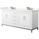 A thumbnail of the Wyndham Collection WCH515172D-QTZ-US3MXX White / Giotto Quartz Top / Brushed Nickel Hardware