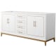 A thumbnail of the Wyndham Collection WCH515172D-CXSXX-MXX White / Satin Bronze Hardware