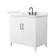 A thumbnail of the Wyndham Collection WCH717136S-QTZ-US3MXX White / Giotto Quartz Top / Matte Black Hardware