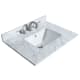 A thumbnail of the Wyndham Collection WCHVCA330STOPUNS White Carrara Marble
