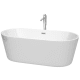 A thumbnail of the Wyndham Collection WCOBT101567ATP11-XX White / Polished Chrome Trim