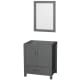 A thumbnail of the Wyndham Collection WCS141430SSXXM24 Dark Gray / Brushed Chrome Hardware