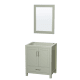 A thumbnail of the Wyndham Collection WCS141430SSXXM24 Light Green / Brushed Nickel Hardware