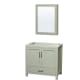 A thumbnail of the Wyndham Collection WCS141436SSXXMED Light Green / Brushed Nickel Hardware