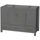 A thumbnail of the Wyndham Collection WCS141448SSXXMXX Dark Gray / Brushed Chrome Hardware