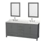 A thumbnail of the Wyndham Collection WCS141472D-QTZ-US3M24 Dark Gray / Giotto Quartz Top / Brushed Chrome Hardware