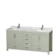 A thumbnail of the Wyndham Collection WCS141472DUNSMXX Light Green / Brushed Nickel Hardware