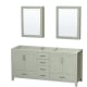 A thumbnail of the Wyndham Collection WCS141472DSXXMED Light Green / Brushed Nickel Hardware