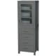 A thumbnail of the Wyndham Collection WCS1414LT Dark Gray / Brushed Chrome Hardware