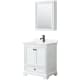 A thumbnail of the Wyndham Collection WCS202030S-QTZ-UNSMED White / White Quartz Top / Matte Black Hardware