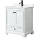 A thumbnail of the Wyndham Collection WCS202030S-QTZ-UNSMXX White / White Quartz Top / Matte Black Hardware