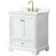 A thumbnail of the Wyndham Collection WCS202030S-QTZ-US3MXX White / White Quartz Top / Brushed Gold Hardware