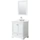 A thumbnail of the Wyndham Collection WCS202030S-QTZ-US3M24 White / Giotto Quartz Top / Polished Chrome Hardware