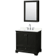 A thumbnail of the Wyndham Collection WCS202036S-QTZ-US3MED Dark Espresso / Giotto Quartz Top / Polished Chrome Hardware