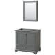 A thumbnail of the Wyndham Collection WCS202036SCXSXXMED Dark Gray / Polished Chrome Hardware