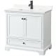 A thumbnail of the Wyndham Collection WCS202036S-QTZ-UNSMXX White / White Quartz Top / Matte Black Hardware