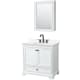 A thumbnail of the Wyndham Collection WCS202036S-QTZ-US3MED White / White Quartz Top / Matte Black Hardware