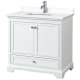 A thumbnail of the Wyndham Collection WCS202036S-VCA-MXX White / White Cultured Marble Top / Polished Chrome Hardware