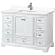 A thumbnail of the Wyndham Collection WCS202048S-VCA-MXX White / White Cultured Marble Top / Polished Chrome Hardware