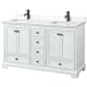 A thumbnail of the Wyndham Collection WCS202060D-QTZ-UNSMXX White / White Quartz Top / Matte Black Hardware