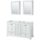 A thumbnail of the Wyndham Collection WCS202060DCXSXXMED White / Polished Chrome Hardware