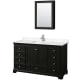 A thumbnail of the Wyndham Collection WCS202060S-VCA-MED Dark Espresso / Carrara Cultured Marble Top / Polished Chrome Hardware