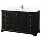 A thumbnail of the Wyndham Collection WCS202060S-QTZ-UNSMXX Dark Espresso / Giotto Quartz Top / Polished Chrome Hardware