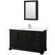 A thumbnail of the Wyndham Collection WCS202060S-QTZ-UNSMED Dark Espresso / White Quartz Top / Polished Chrome Hardware