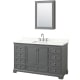 A thumbnail of the Wyndham Collection WCS202060S-QTZ-US3MED Dark Gray / Giotto Quartz Top / Polished Chrome Hardware