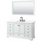 A thumbnail of the Wyndham Collection WCS202060S-QTZ-US3M58 White / White Quartz Top / Matte Black Hardware