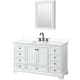 A thumbnail of the Wyndham Collection WCS202060S-QTZ-US3MED White / White Quartz Top / Matte Black Hardware