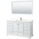 A thumbnail of the Wyndham Collection WCS202060S-QTZ-UNSM58 White / White Quartz Top / Brushed Gold Hardware