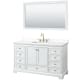 A thumbnail of the Wyndham Collection WCS202060S-QTZ-US3M58 White / White Quartz Top / Brushed Gold Hardware