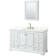 A thumbnail of the Wyndham Collection WCS202060S-QTZ-US3MED White / White Quartz Top / Brushed Gold Hardware