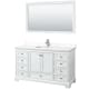 A thumbnail of the Wyndham Collection WCS202060S-QTZ-UNSM58 White / White Quartz Top / Polished Chrome Hardware