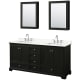 A thumbnail of the Wyndham Collection WCS202072D-QTZ-US3MED Dark Espresso / Giotto Quartz Top / Polished Chrome Hardware