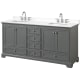 A thumbnail of the Wyndham Collection WCS202072D-QTZ-US3MXX Dark Gray / White Quartz Top / Polished Chrome Hardware