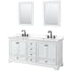 A thumbnail of the Wyndham Collection WCS202072D-QTZ-US3M24 White / White Quartz Top / Matte Black Hardware