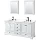 A thumbnail of the Wyndham Collection WCS202072D-QTZ-US3MED White / White Quartz Top / Matte Black Hardware