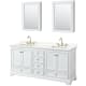 A thumbnail of the Wyndham Collection WCS202072D-QTZ-US3MED White / Giotto Quartz Top / Brushed Gold Hardware