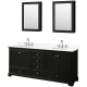 A thumbnail of the Wyndham Collection WCS202080D-QTZ-US3MED Dark Espresso / Giotto Quartz Top / Polished Chrome Hardware