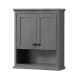 A thumbnail of the Wyndham Collection WCS2020WC Dark Gray / Matte Black Hardware