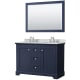 A thumbnail of the Wyndham Collection WCV232348DCMUNOM46 Dark Blue / Polished Chrome Hardware