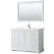 A thumbnail of the Wyndham Collection WCV232348S-VCA-M46 White / White Cultured Marble Top / Polished Chrome Hardware