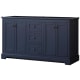 A thumbnail of the Wyndham Collection WCV232360DCXSXXMXX Dark Blue / Matte Black Hardware