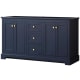 A thumbnail of the Wyndham Collection WCV232360DCXSXXMXX Dark Blue / Brushed Gold Hardware