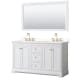 A thumbnail of the Wyndham Collection WCV232360D-QTZ-US3M58 White / White Quartz Top / Brushed Gold Hardware