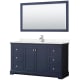 A thumbnail of the Wyndham Collection WCV232360S-VCA-M58 Dark Blue / Carrara Cultured Marble Top / Polished Chrome Hardware